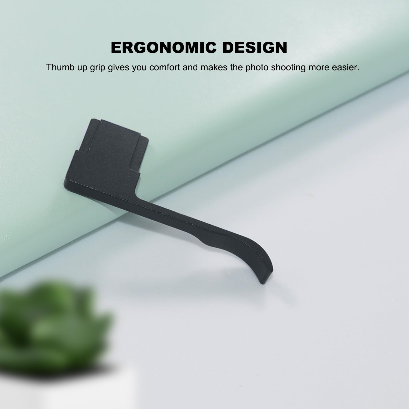 Poignée de pouce compatible avec appareil photo Sony A6000 A6100 A6300 A6400 A6500, repose-pouce en métal