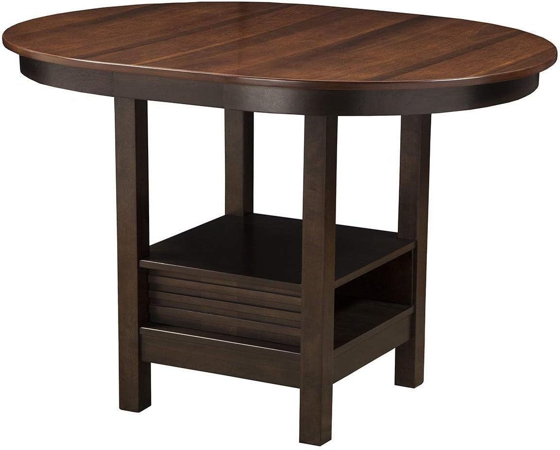 Alpine Furniture Davenport Oval Pub Table Home & Kitchen