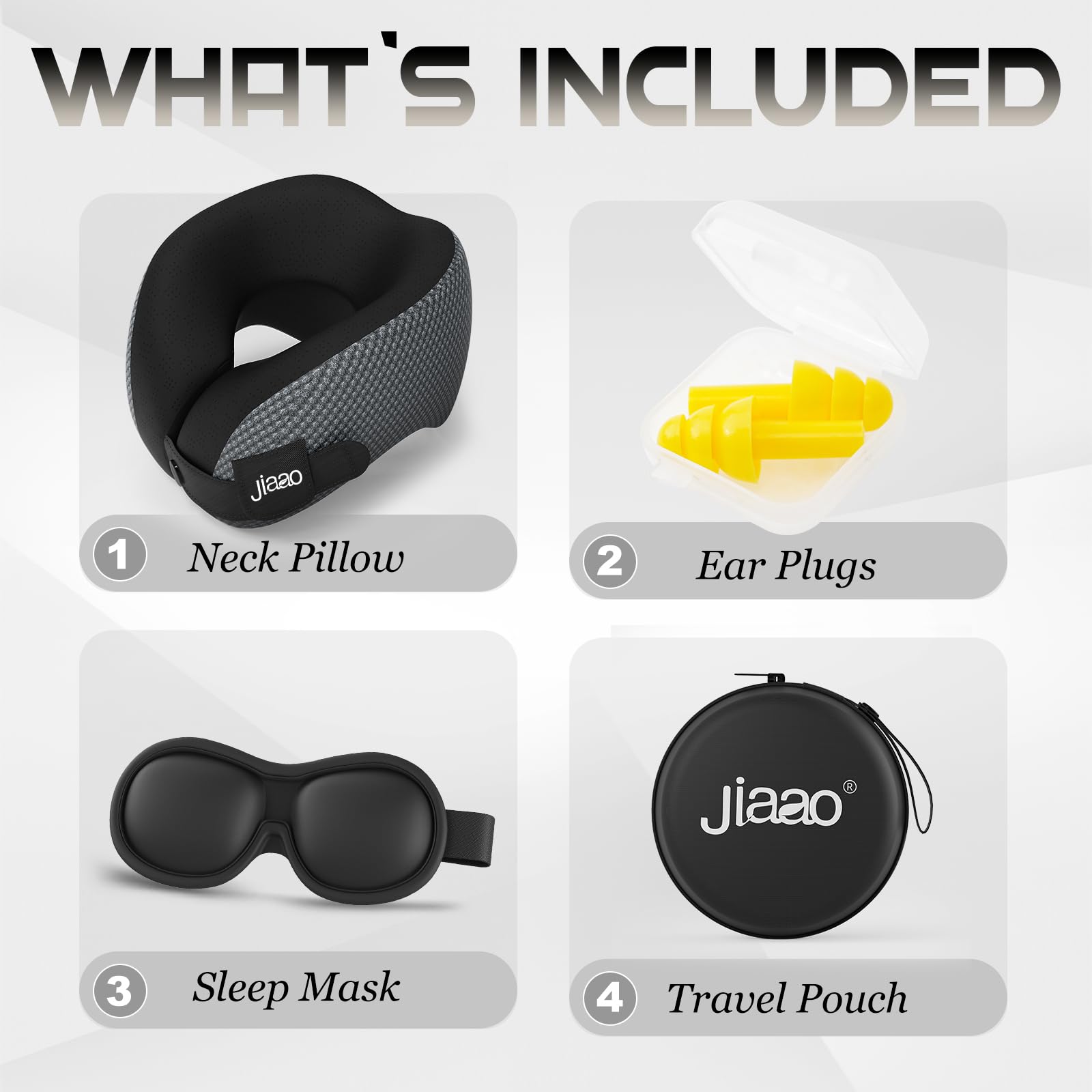Ergonomic Travel Pillow - Neck Support for Flights -9