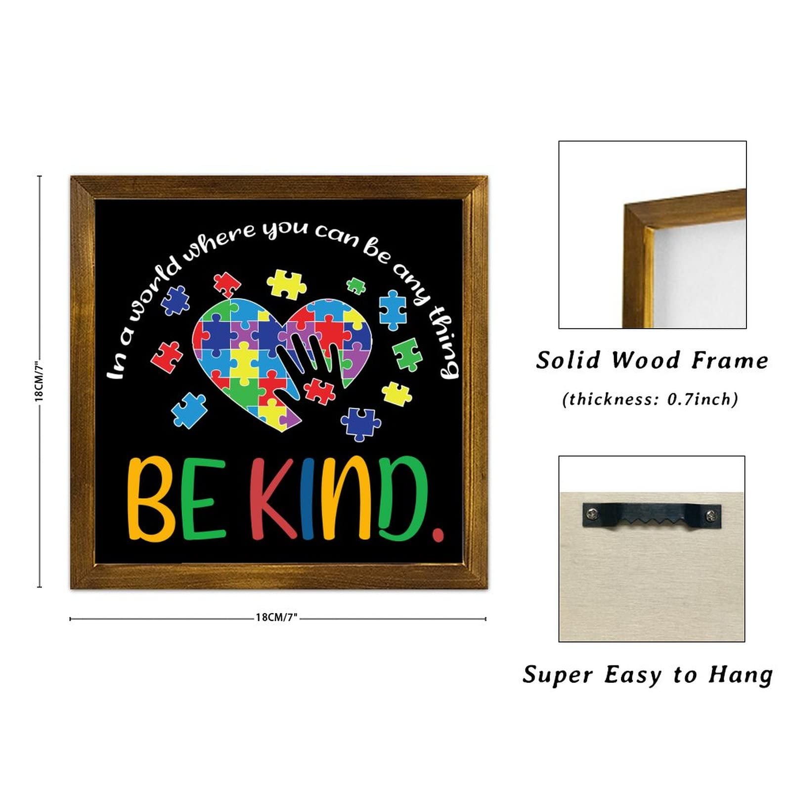 In a World Where You Can Be Anything Be Kind Signs