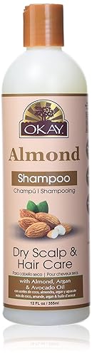 OKAY  Champú Jabón Negro  Para Todo Tipo De Cabello Y Texturas