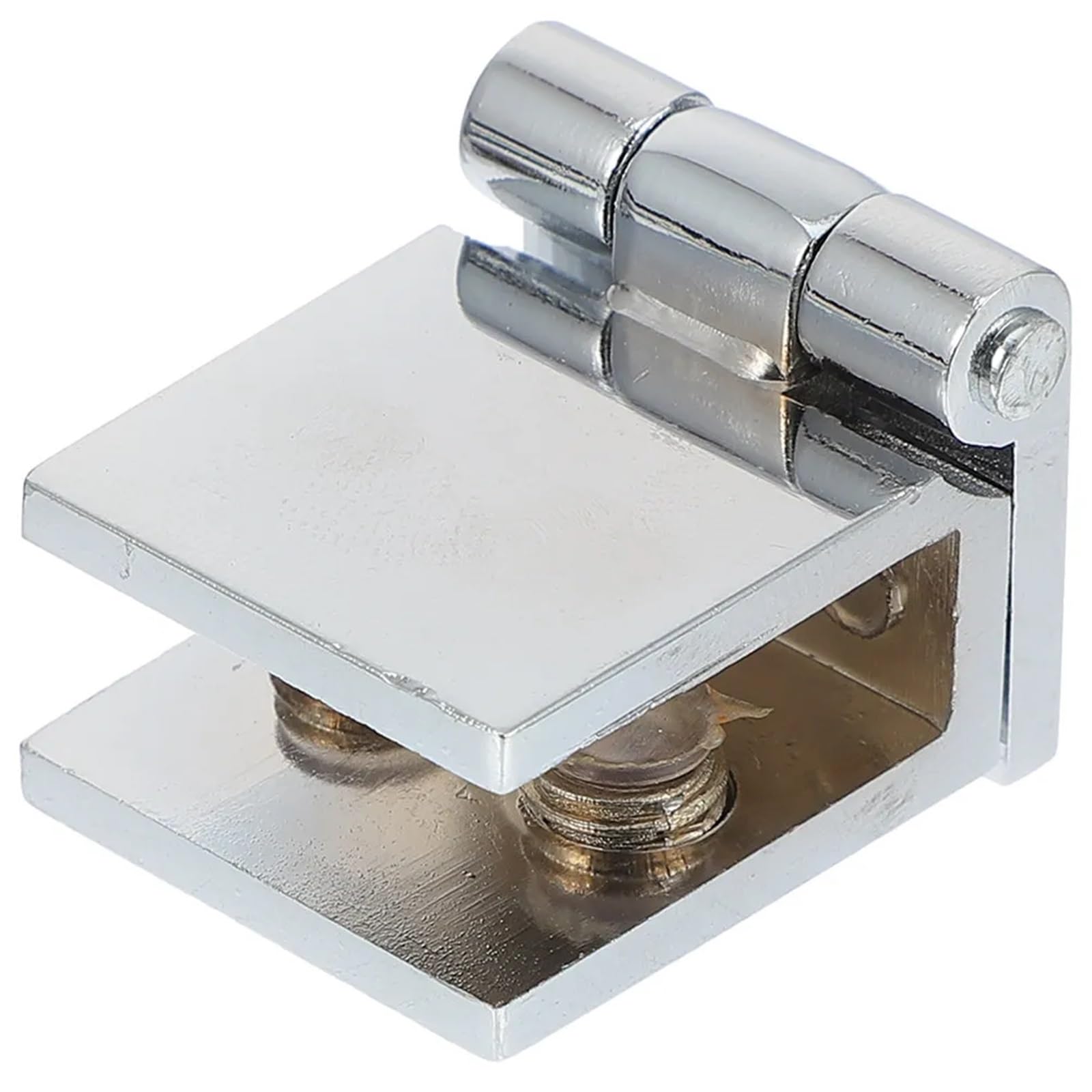 2pcs Door Hinge Smooth Silent Cabinet Wine Cooler Hardware Shower Glass Clamp Zinc Alloy Heavy Duty Frameless for Glass Door