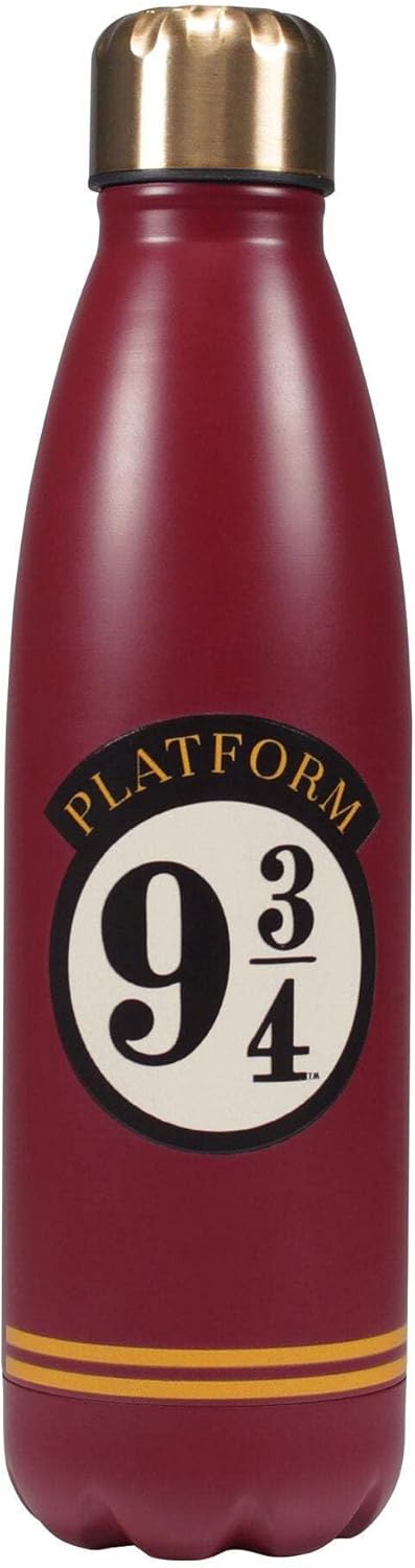 Harry Potter - Water Bottles - Harry Potter Metal Water Bottle - Platform 9 3/4