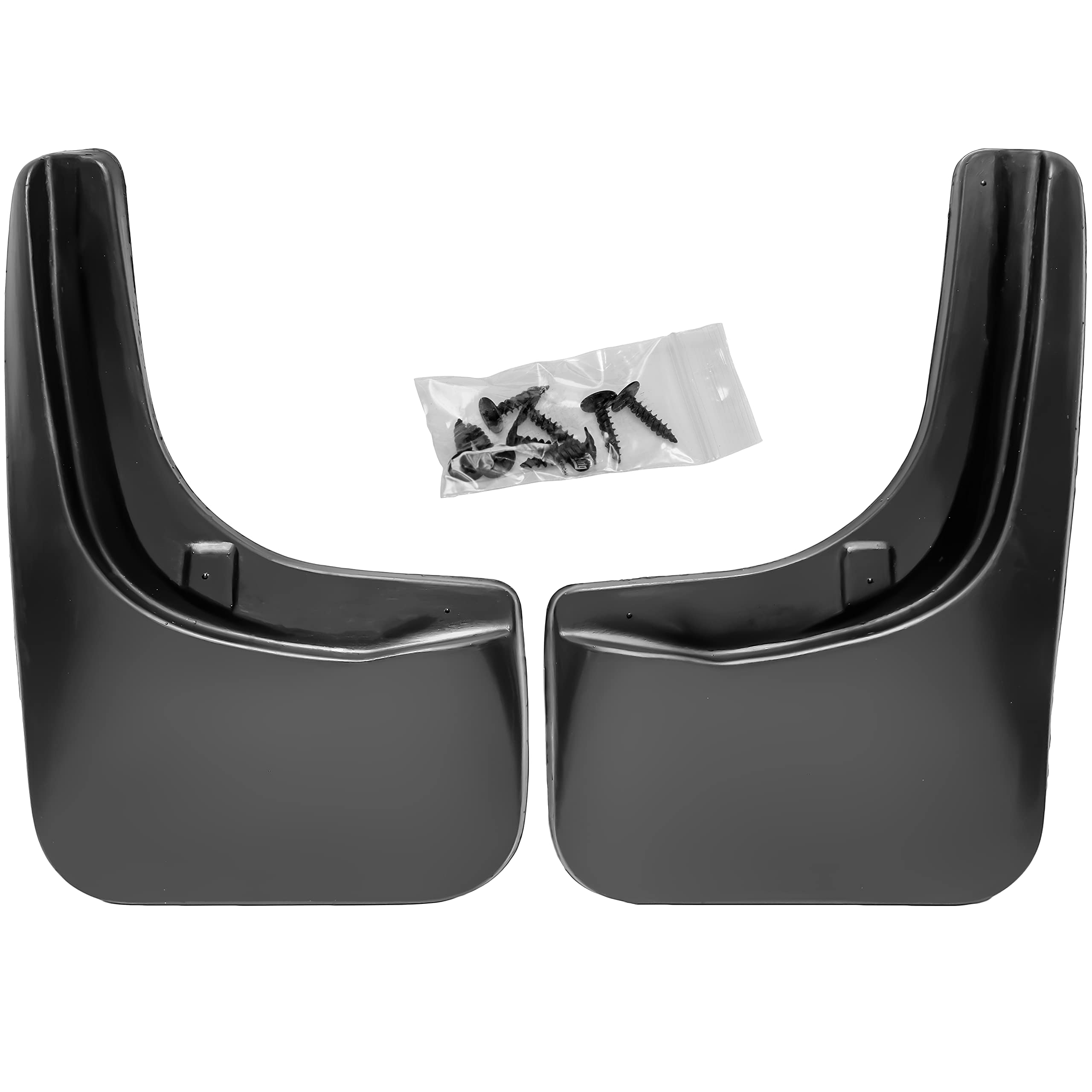 Recambo Ensemble de garde-boue avant + arrière compatible avec VW Tiguan 5N | 2007-2016 | Incassable sur mesure.