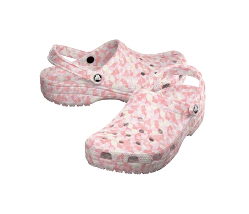 Image of Crocs Unisex Adult Classic Marbled Tie-dye Clogs