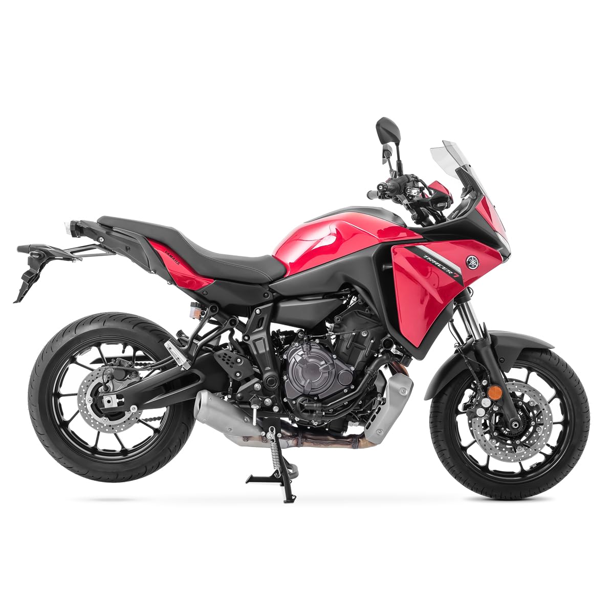 Béquille Centrale AVDB Moto Acier Noir – Compatible Yamaha MT-07 / Tracer 700 / Tracer 7 (2014-2024) – Montage Plug & Play