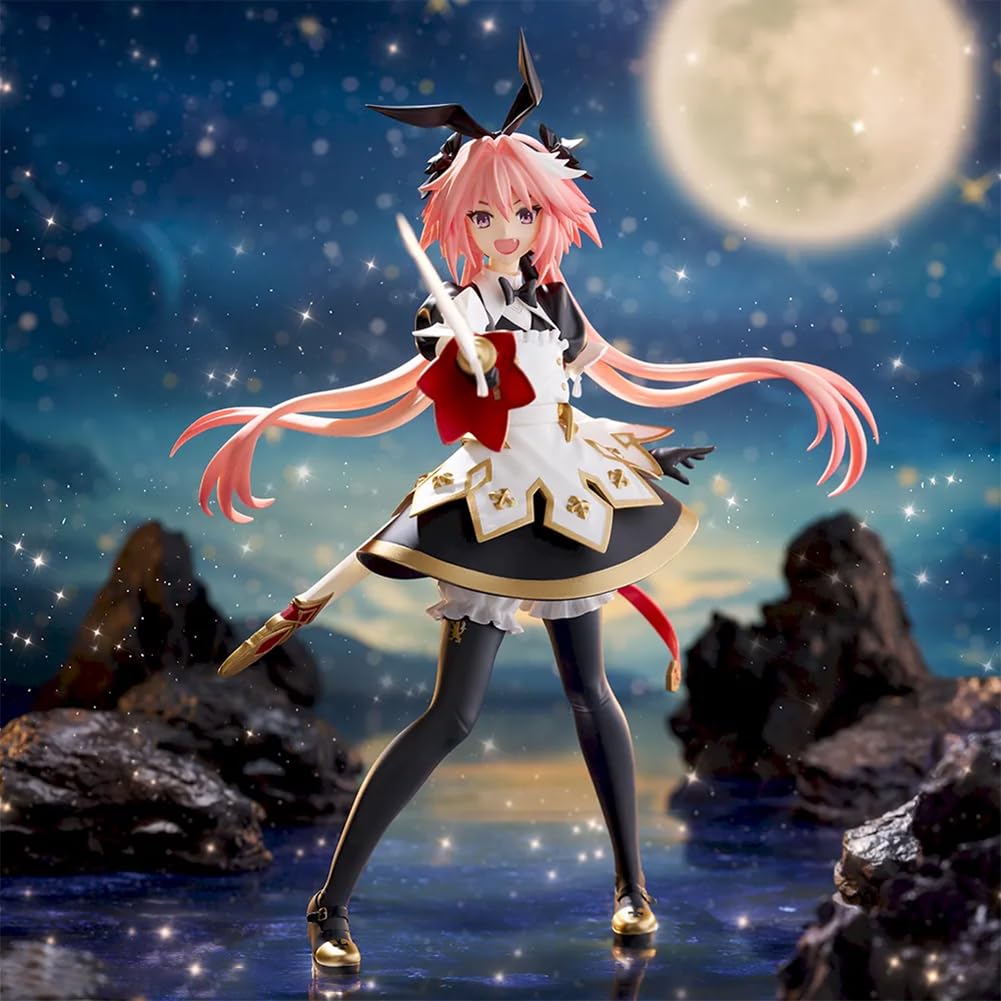 Fgo Figure Astolfo Anime Figure Fate Stay Night Manga Figure Modello Statua PVC Gioco Modellino Personaggio Regalo Creativo Decorazione Domestica Ornamenti