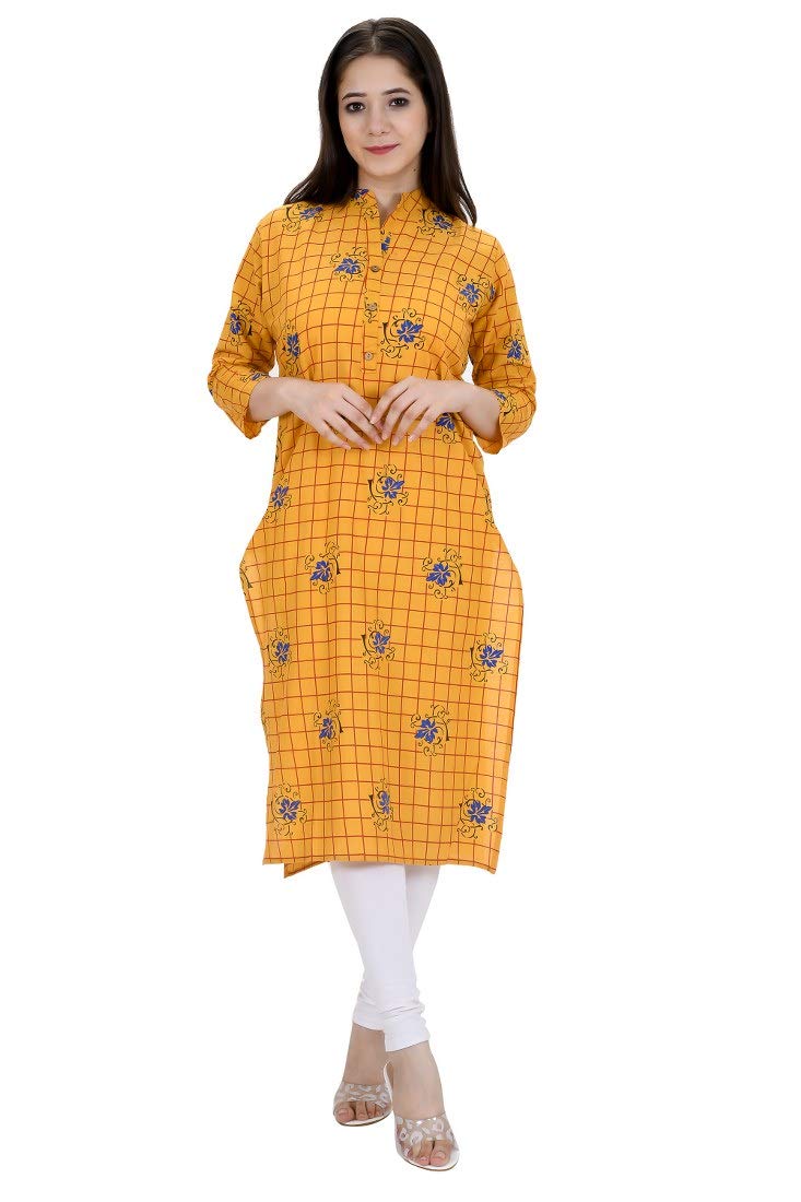 LeeRooy Goswami Vision-Kurti-for Woman Yellow