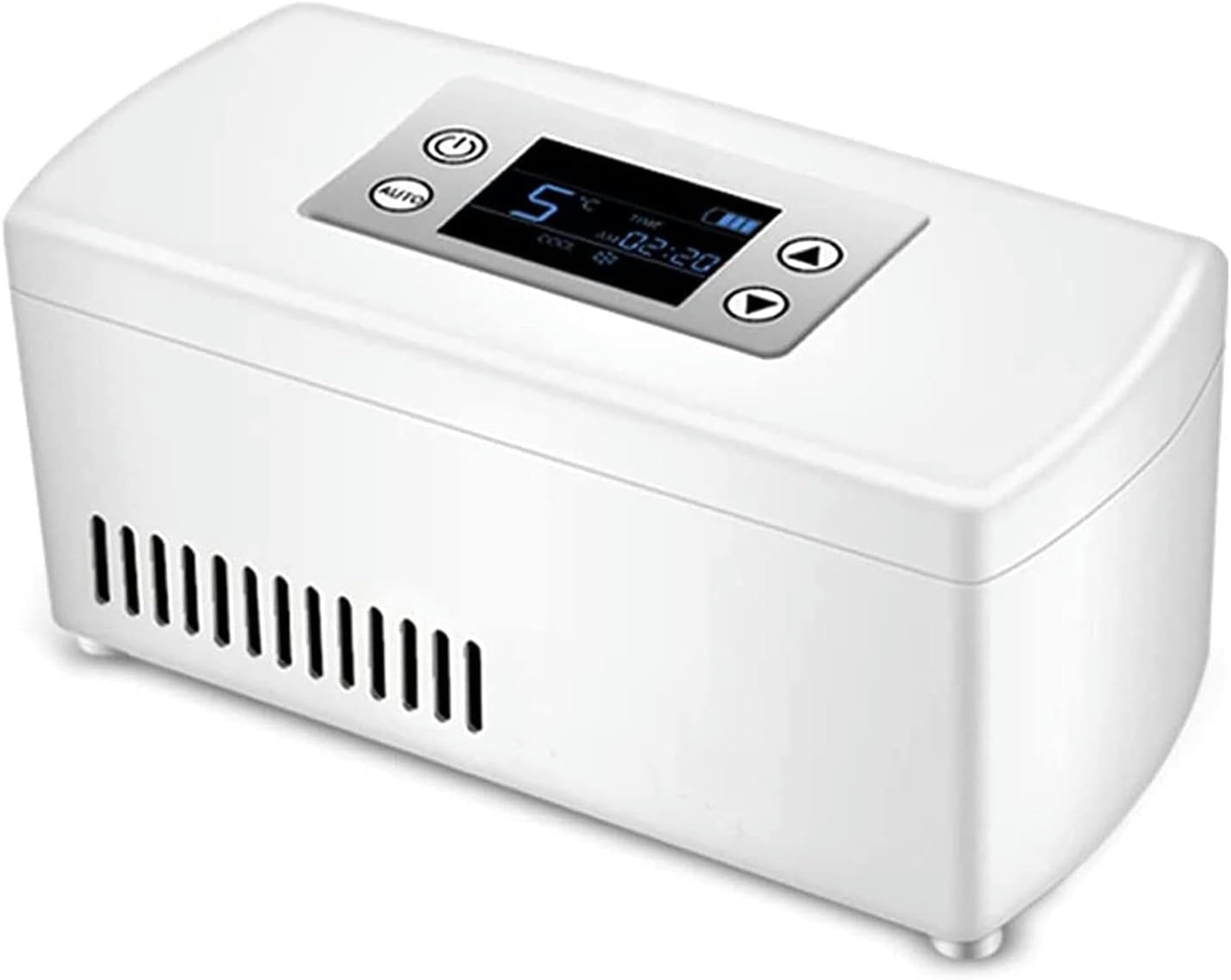 Mini refrigerador para diabéticos de Viaje Refrigerador de insulina Refrigerador portátil para medicamentos Estuche de enfriamiento de medicamentos Compacto para automóvil 2-8 ℃ Caja refrigeradora p