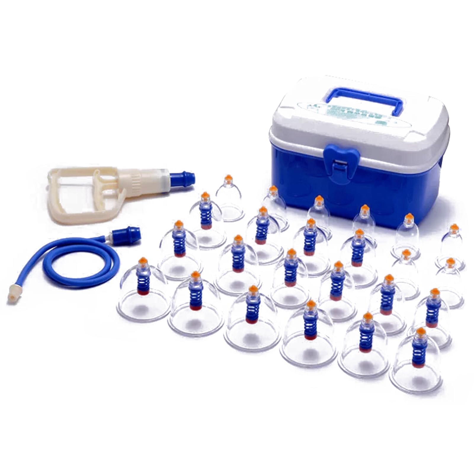 Set per Terapia di coppettazione sottovuoto da 24 Tazze Set di coppettazione con magneti Set di coppettazione Cinese Professionale per alleviare Il Dolore Muscolare
