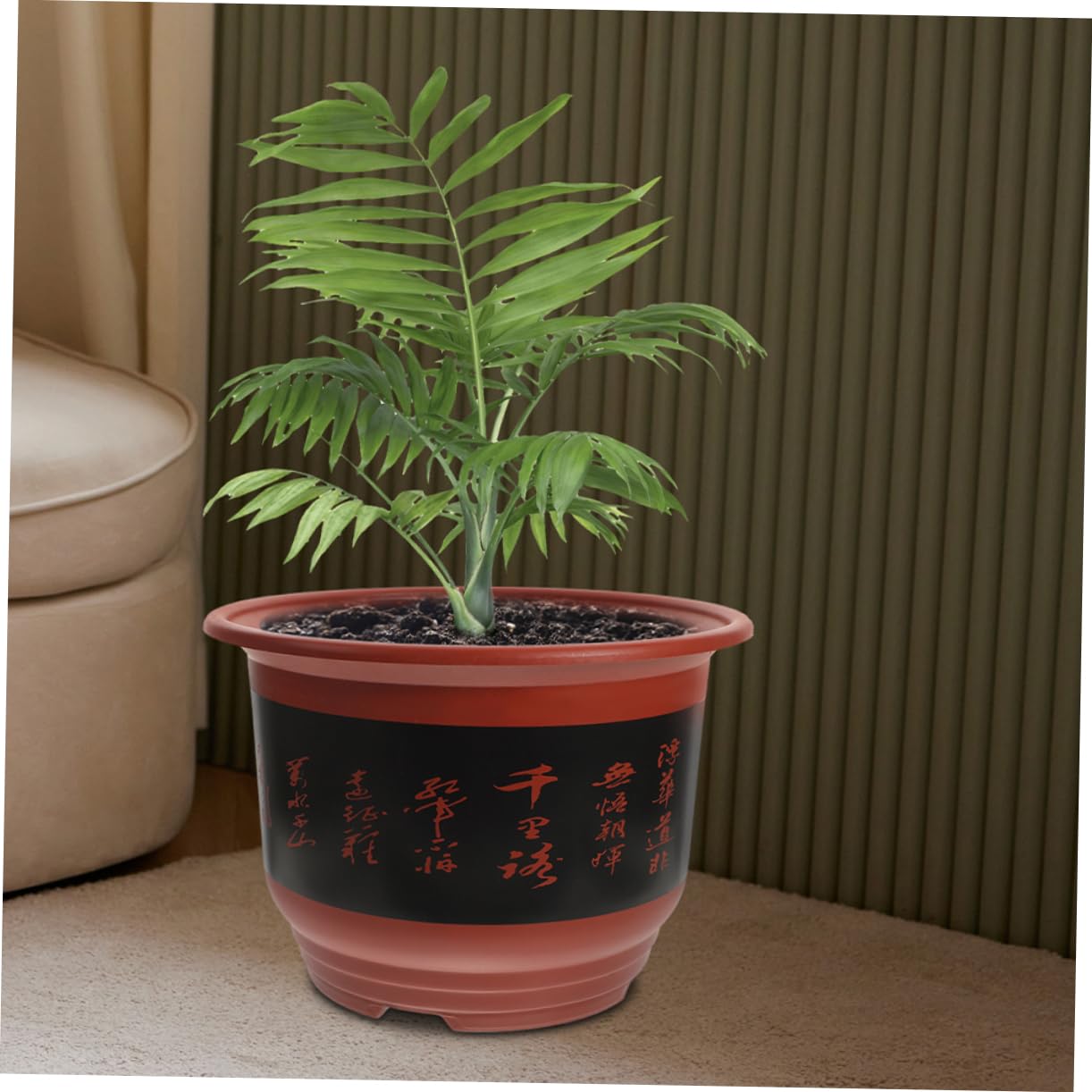 Abaodam 2 Pièces Pots de Fleurs pour Orchidées Plastique de Pots Drainage pour Plantes Intérieures Décoration