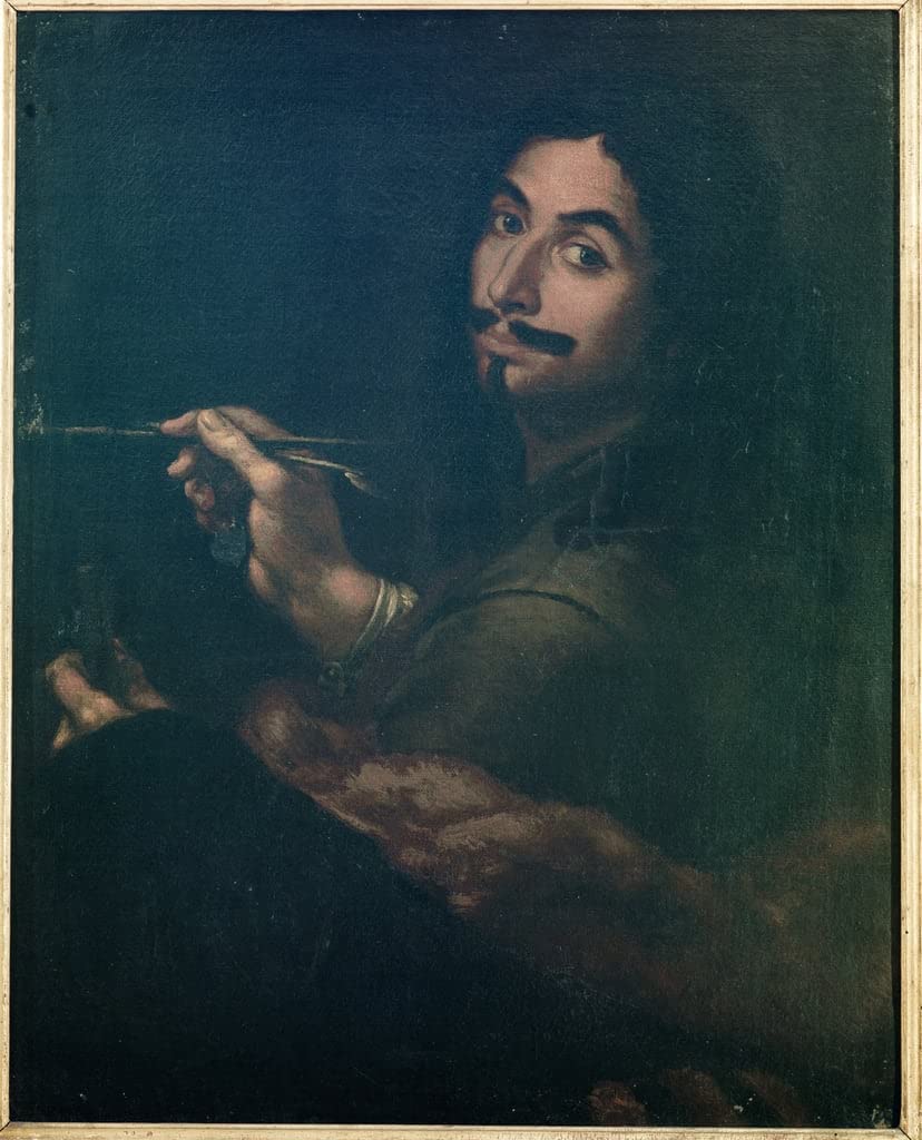Cuadro decorativo de Salvator Rosa en lienzo para decoración del hogar de 60x90cm 5