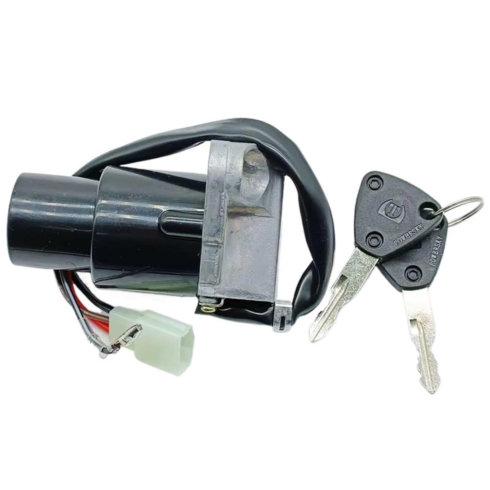 Moto Chiave Accensione Compatibile Con Yamaha Per DT125R Per DT125RH Per DT125RN Set Chiavi Blocco Dell'interruttore Avviamento Dell'accensione Per Motocicletta OEM: 55V-82501-00 3LY-82501-00