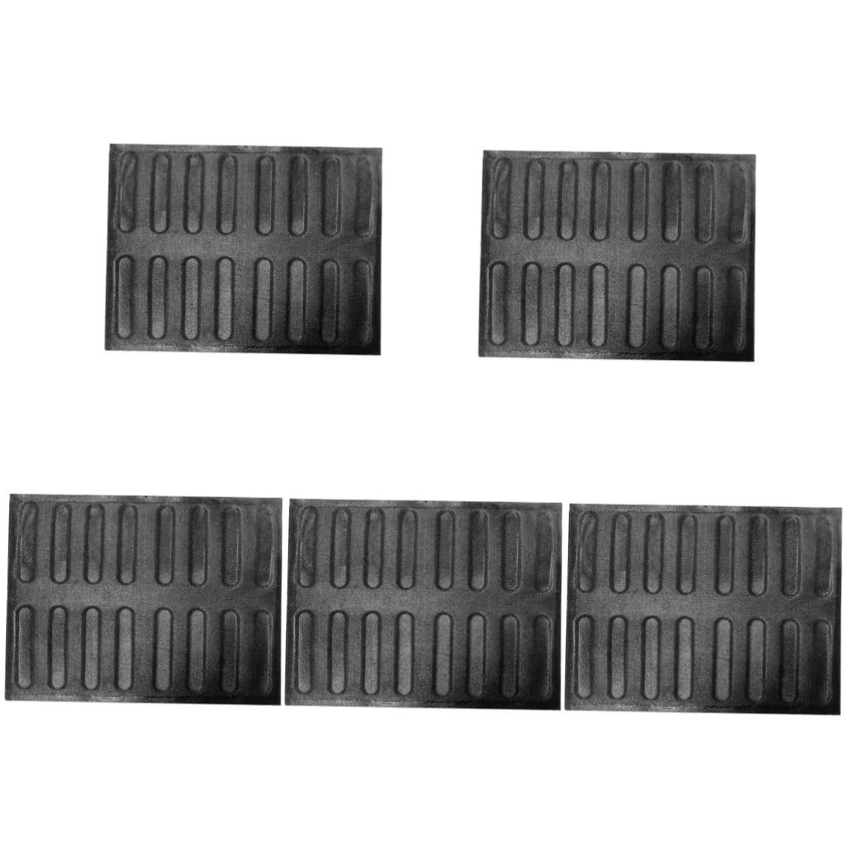 HEMOTON 5pièces Moule à Multifonctionnel Plaque De Cuisson Respirante Pour Accessoire De Pâtisserie Pratique Pour Maison Boulangerie Professionnelle