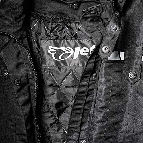 Jet Giacche moto donna leggero con l'armatura