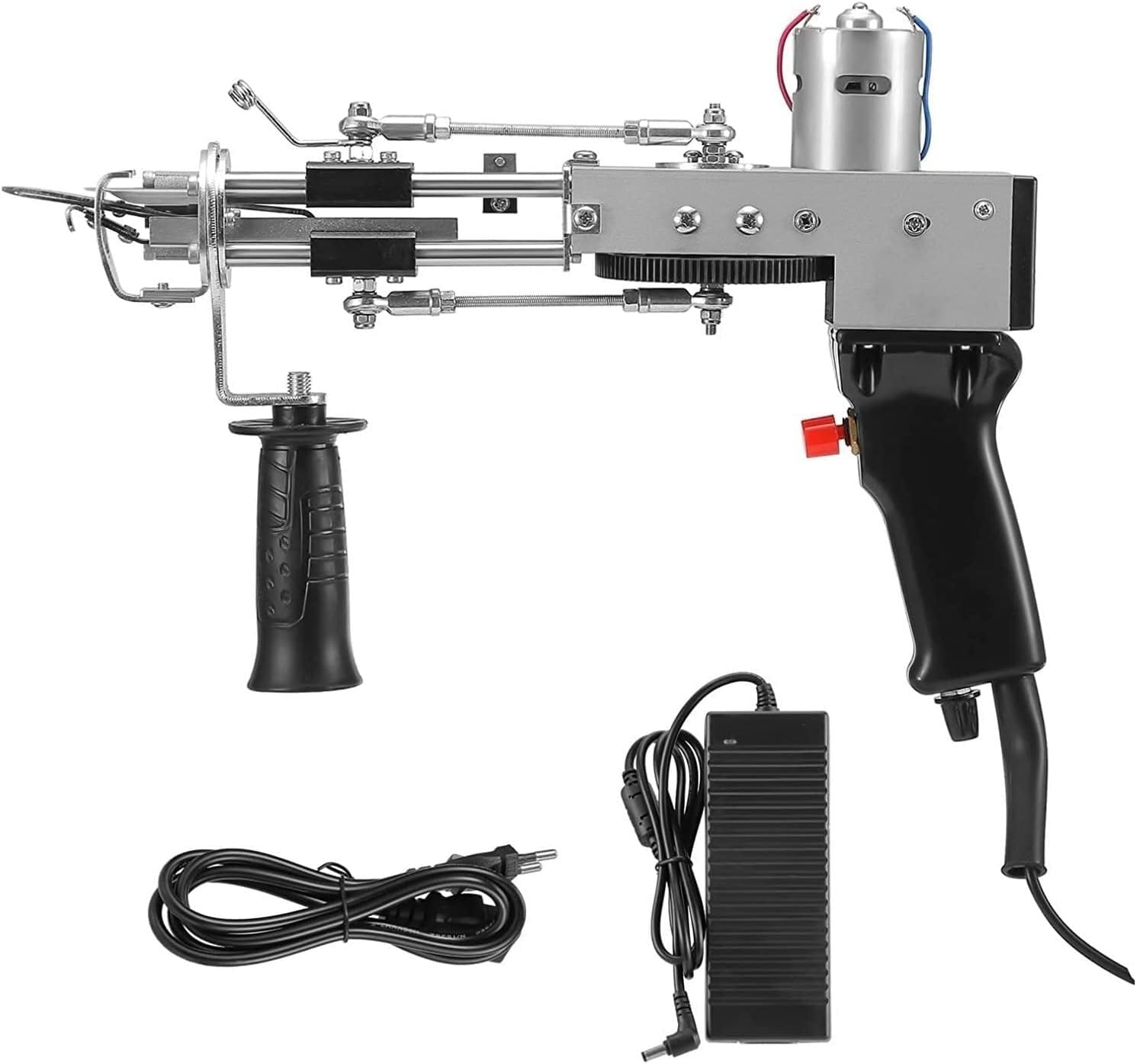 Cut Pile Rug Tufting Gun Electric Carpet Tufting Gun Rug Tufting Gun Machine Starter Kit Flocking Kit for Handmade DIY Beginners