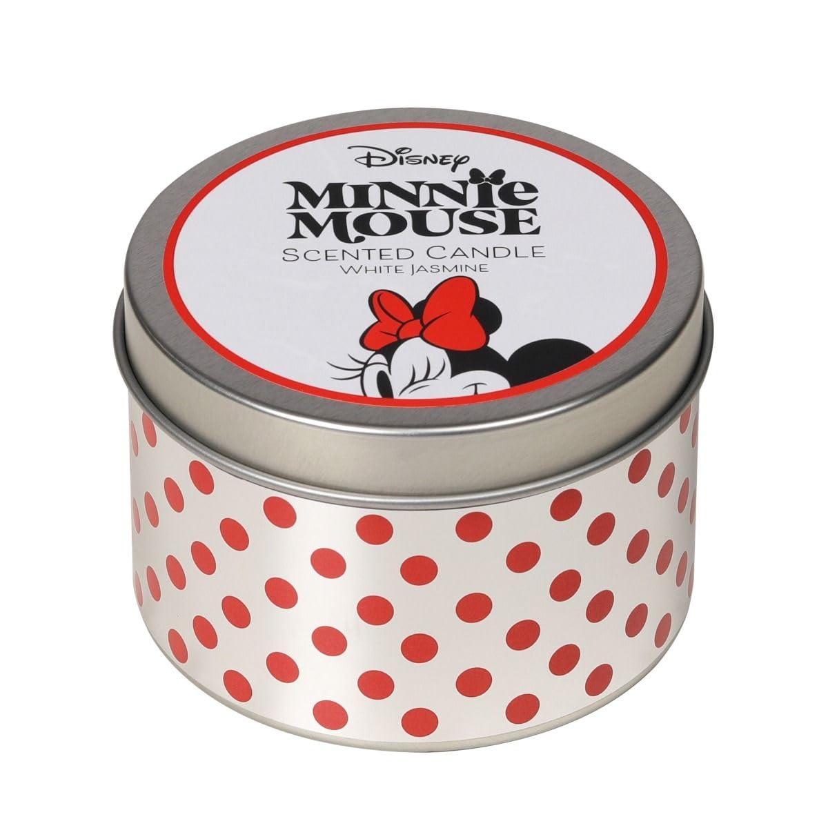 Disney Minnie Mouse Inspired Candle - White Jasmine Scent 175G (1-Wick) - DISMMC001S