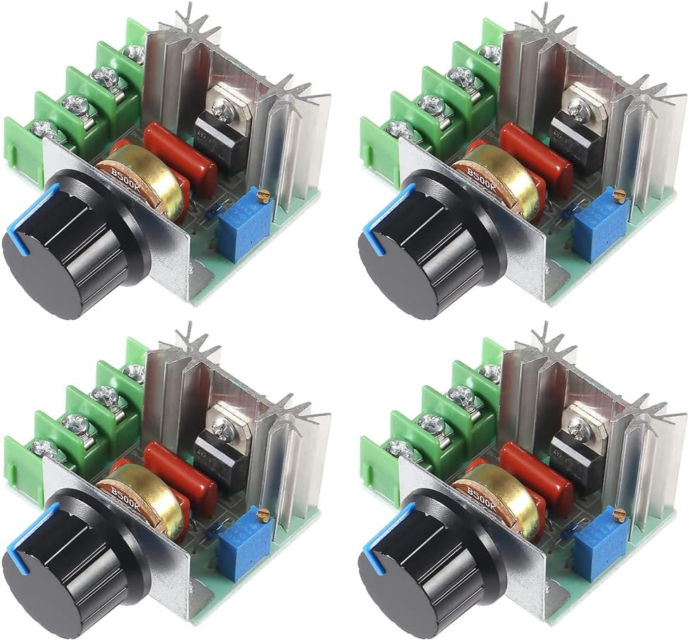 Variateur De Vitesse 220V AC 2000W/4000W - Régulateur Pour Moteur, Contrôle De Tension