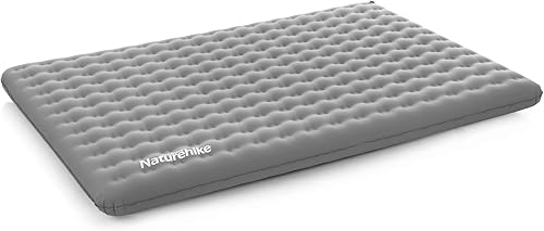Naturehike CosyWild - Colchón de aire para 2 personas, cuna de campamento, cama inflable portátil de tamaño matrimonial con superficie de gamuza,