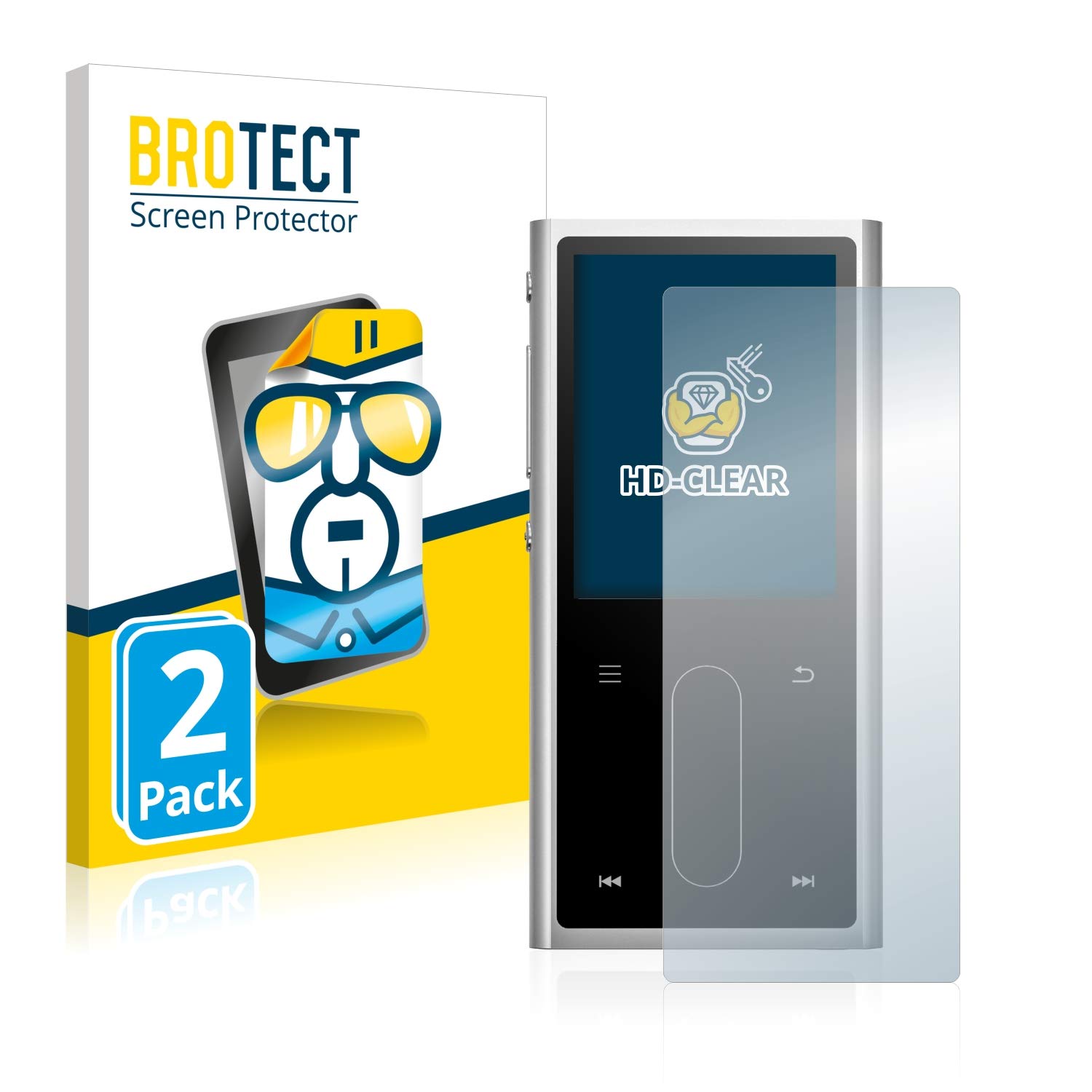 BROTECT Screenprotector Voor FiiO JM21 Folie Beschermfolie Beschermglas Matte 1639405728