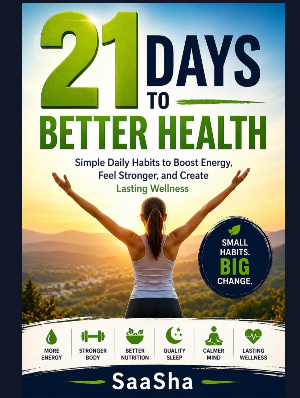 21 Days to Better Health: Simple Daily Habits to Boost Energy, Feel Stronger, and Create Lasting Wellness