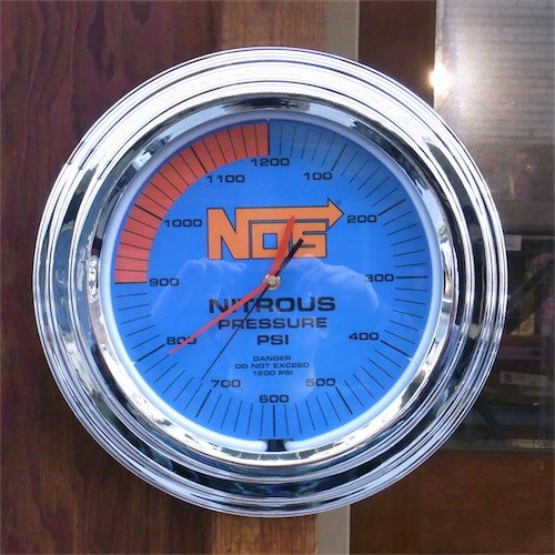 Amazon.co.jp: ガスランプ ネオンクロック NEON CLOCK NOS : ホーム 