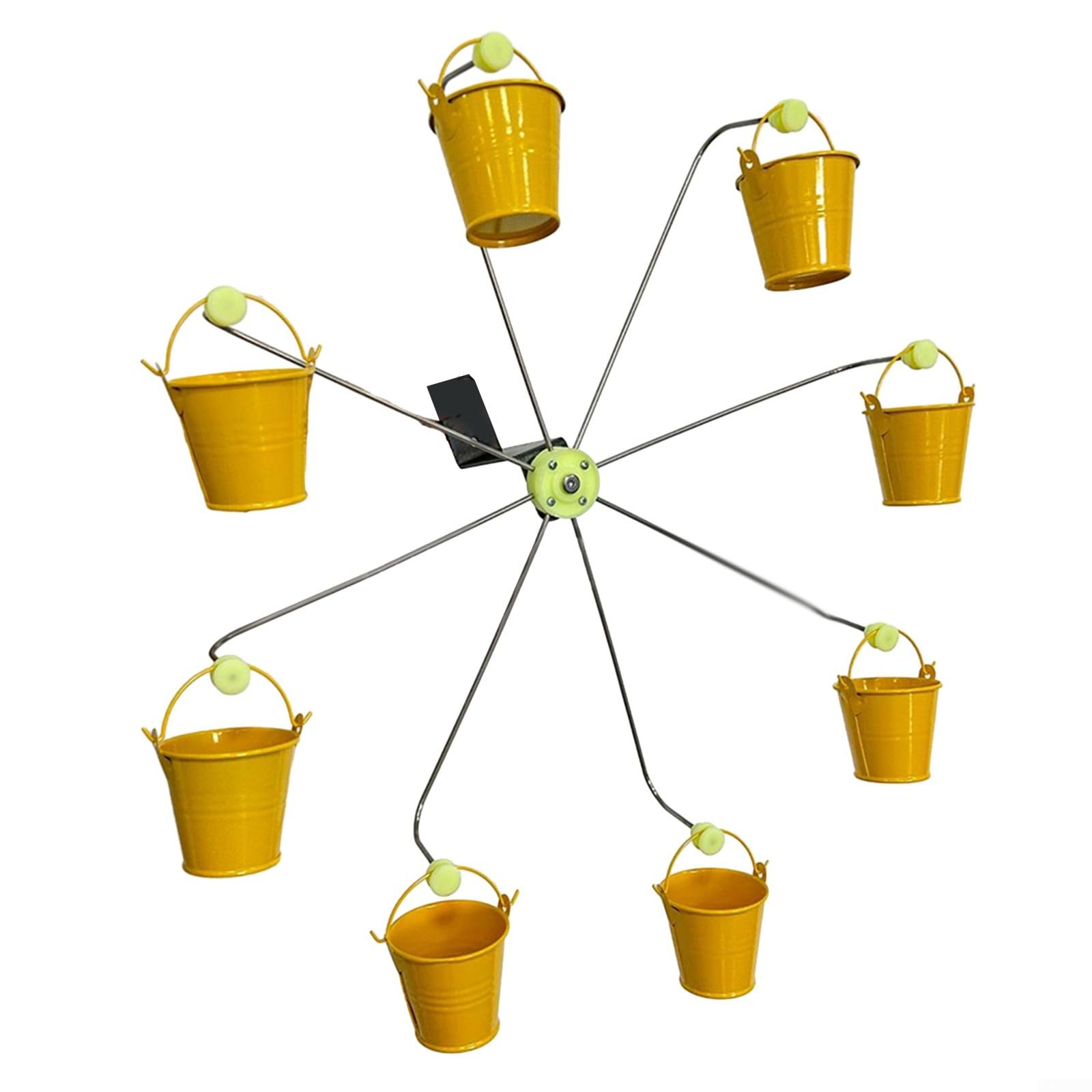 Mangeoire à Oiseaux Grande Roue Rotative Avec 8 Sea Ux - Cadeau Idéal Pour Amateurs D'Oiseaux - Intérieur Extérieur