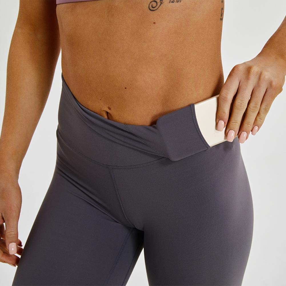 Leggins, butterweich, nacktes Gefühl, athletische Fitness-Leggings, Damen, dehnbar, Kniebeugensicher, Fitnessstudio, Sport, Yoga, Hose