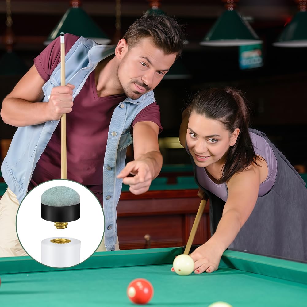 flintronic Punte di Ricambio per Stecche da Biliardo, Punte per Stecche, Accessori da Biliardo, Suggerimenti per Stecca da Biliardi, per Stecches da Biliardi e Snooker