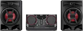 Mini System LG Xboom CK43N com Bluetooth 220W Bivolt Preto CK43N-FB.ABRALLK