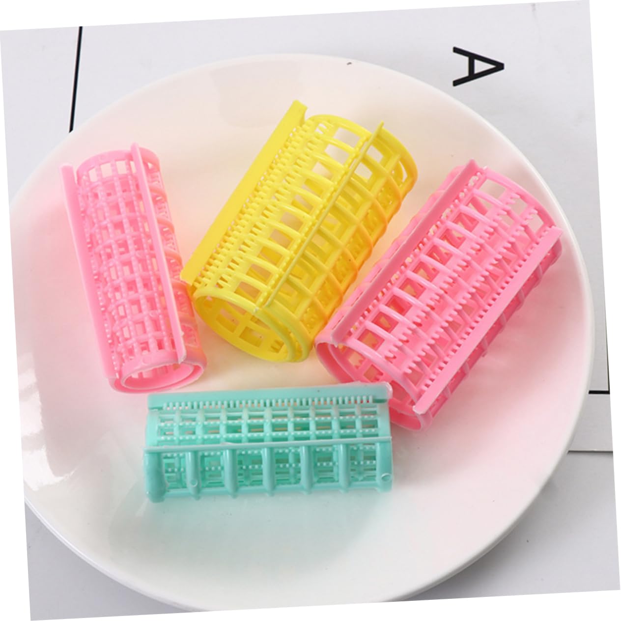 Beaupretty 36 Bigoudis à Cheveux en Plastique, Outils de Coiffure Auto-agrippants, Faciles à Utiliser sur Cheveux Secs, Humides Mouillés, Maison et L'hôtel Plusieurs styles