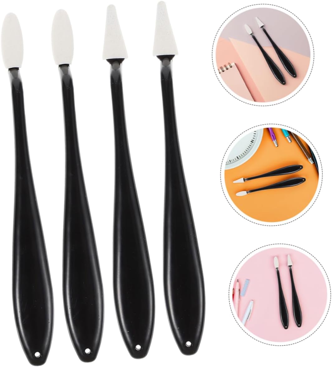 Gadpiparty 1 Set Professional Sketching Blending Tools with Replacement Tips Lightweight and Portable Art Supplies for Precision Highlighting and Shadowing Drawing and Painting