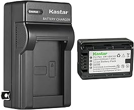 1-Pack Battery and AC Wall Charger Replacement for Panasonic HDC-TM90, HDC-TM90GK, HDC-TM90GK-3D, HDC-TM90K, HDC-TM90P, HDC-TM90PC, HDC-TM99, SDR-H100, SDR-H100K, SDR-H100P, SDR-H100PC