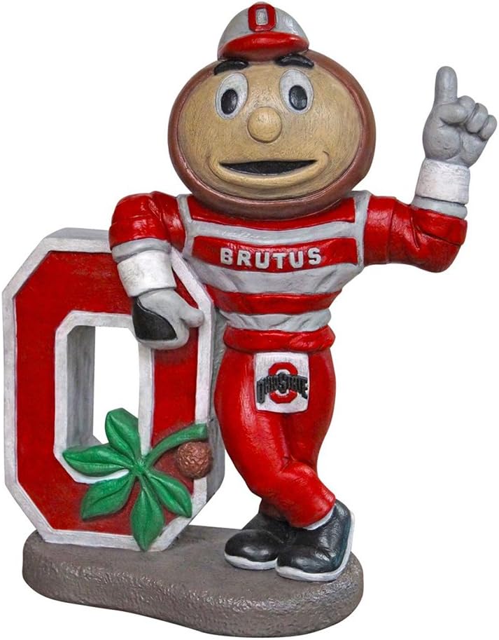 Stone Mascots - Ohio State University "Brutus Buckeye" College Stone Mascot