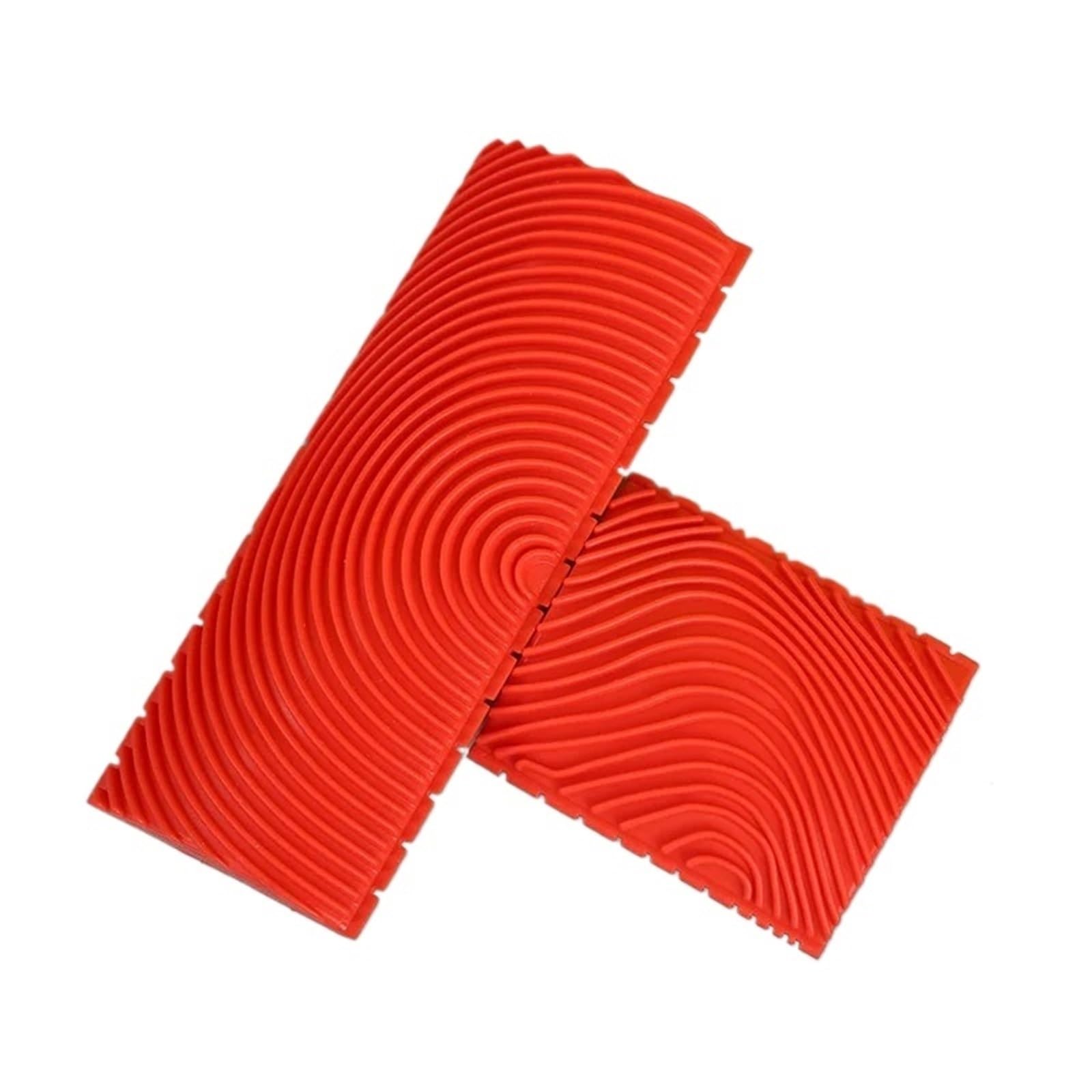 Maryear One Color Wood Grain Tool For Painting 8Pcs Rubber Roller Brush Painting Tool Reusable Imitation Home Decor Art Wood Graining Tools