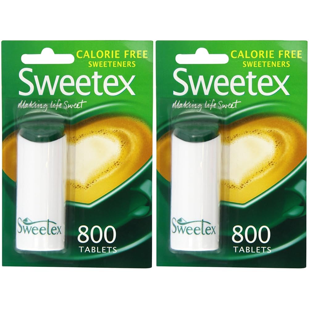 Sweetex Calorie Free Sweeteners - Pack of 1600 Tablets