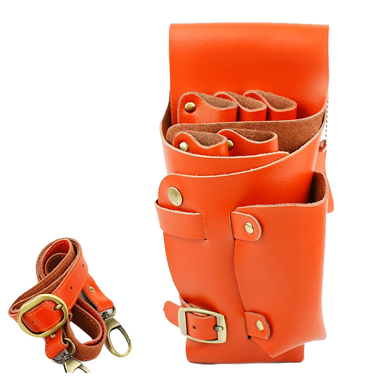 borsa da vita per parrucchieri, Borsa for strumenti for capelli for parrucchiere in vera(E)
