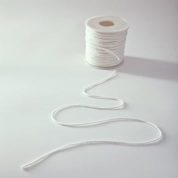 EricX Light #24PLY/FT Braided Wick: 200 Foot Spool.Candle Wicks for Candle Making,Candle DIY