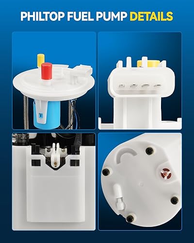 Miniatura 416 de PHILTOP Electric Fuel Pump Assembly Fits For Chevrolet S10 1985-1991, GMC S15 1985-1990, GMC Sonoma 1991, GMC Syclone 1991, SP06B1H