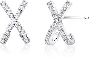 Sparkling Crystal Studs: A Radiance to Behold