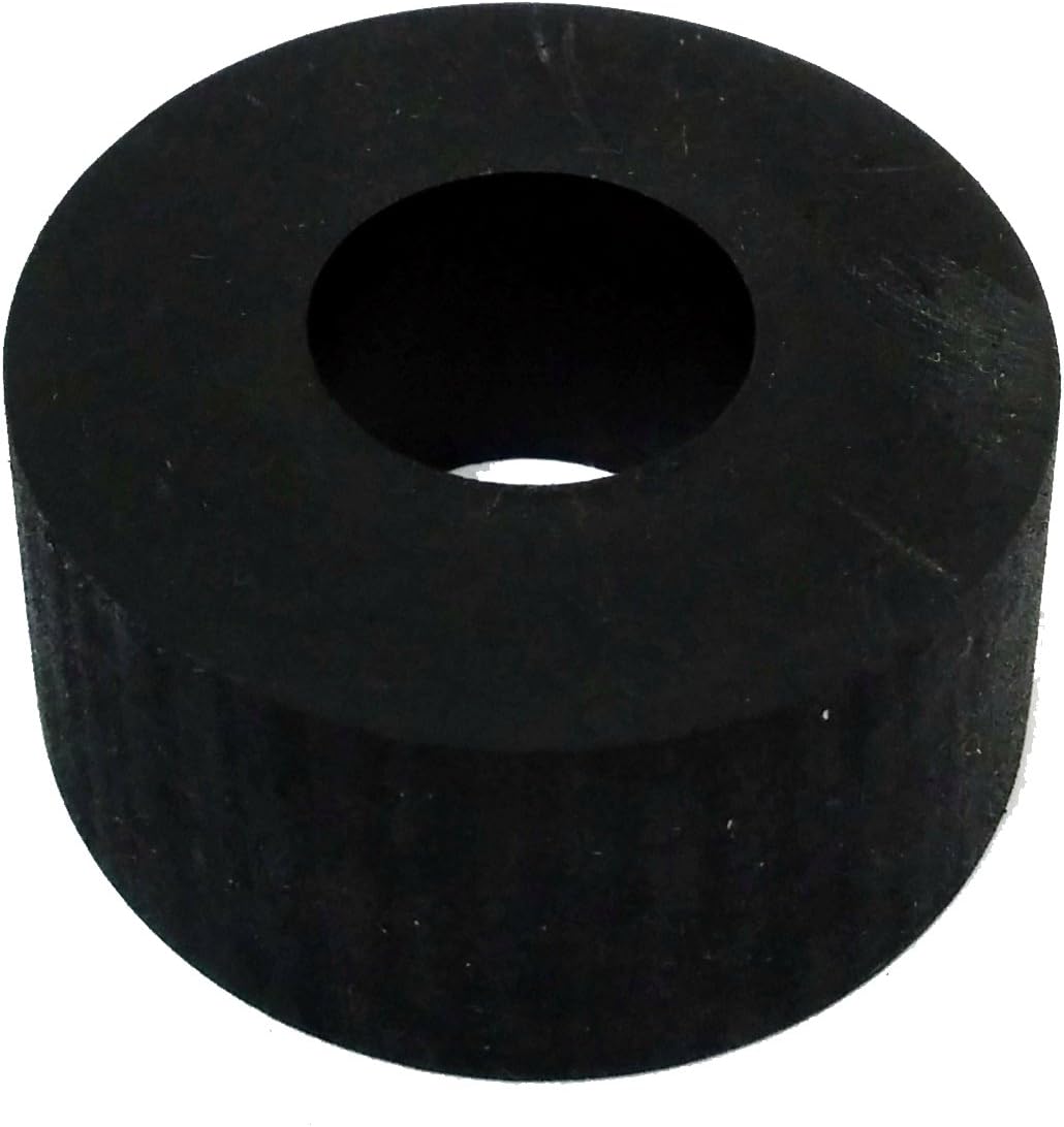 Herco Precision Neoprene Rubber Ring - Bushing - Pad - Wheel (1-1/4 OD x 3/4 ID x 1/2 H) - 2 pcs.