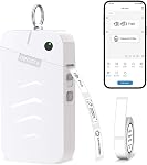 ORGSTA S001 Machine d'étiquette avec ruban, Portable Bluetooth Label Maker pour la maison et l'organisation de bureau, Imprimante d'étiquetage thermique Mini Sticker Maker avec plusieurs modèles, Rose