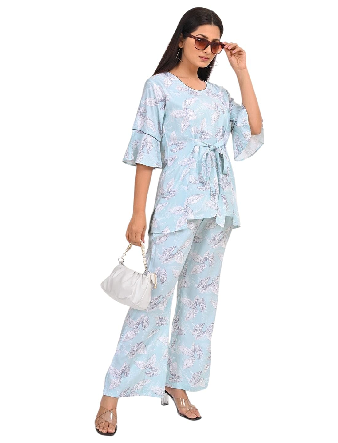 Womens Printed Co-Ord Set-image-22