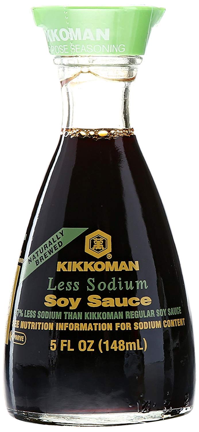 Kikkoman Lite Soy Sauce, Cruet, 5 oz