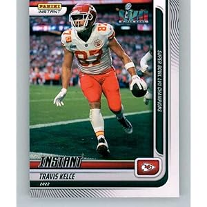 2023 Panini Super Bowl LVII Champions #5 Travis Kelce Kansas City Chiefs Official NFL Football Card in Raw (NM or Better) Condition