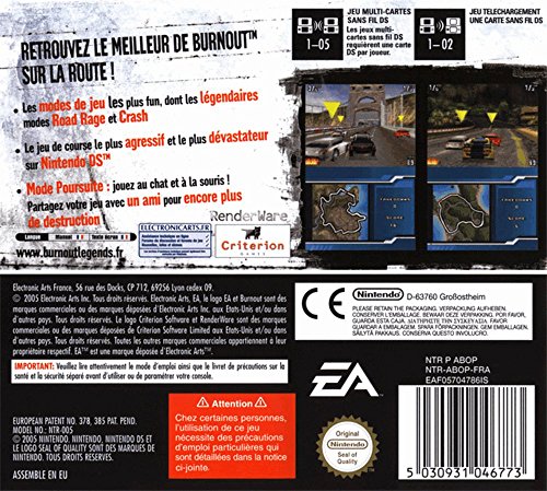 Burnout Legends Nintendo Ds - vue 6