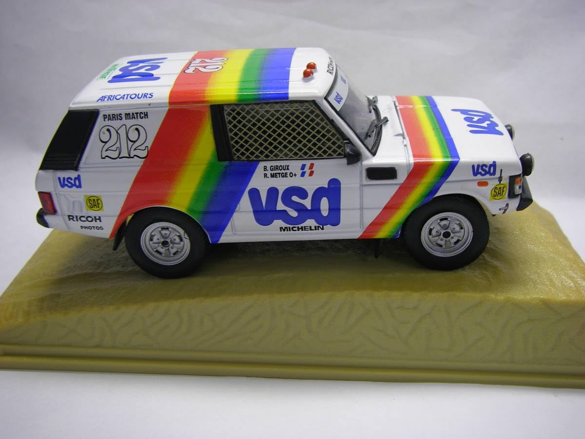 レンジローバー VSD 1981パリダカ ウィナー 1/18 トップマルケス レンジローバー VSD 1981パリダカ ウィナー 1/18 トップマルケス