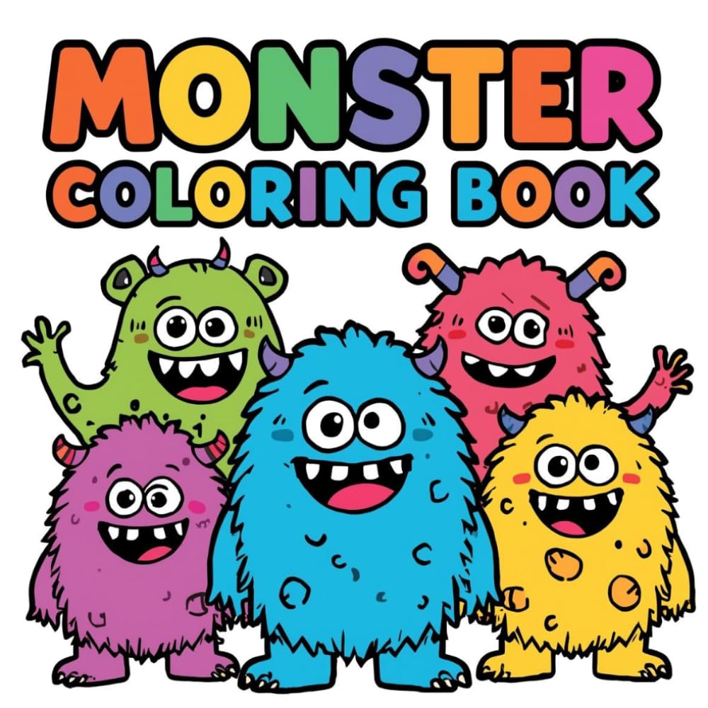Monster Coloring Book