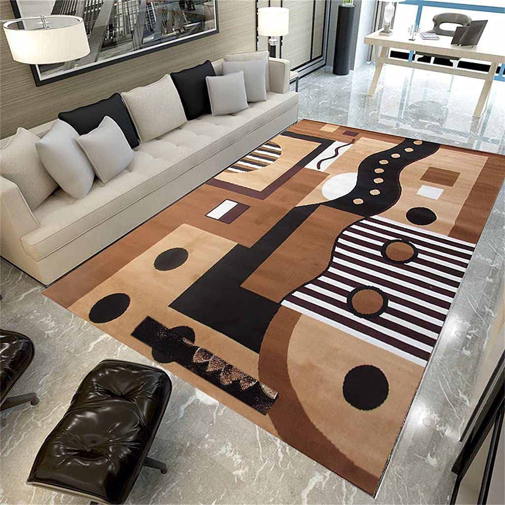 AKVARI RUGS Home Decore Acrylic Carpet for Your Living Room & Drawing Room Aywhere in Your Home (180X240 Colour Multi)- 6x8 Feet