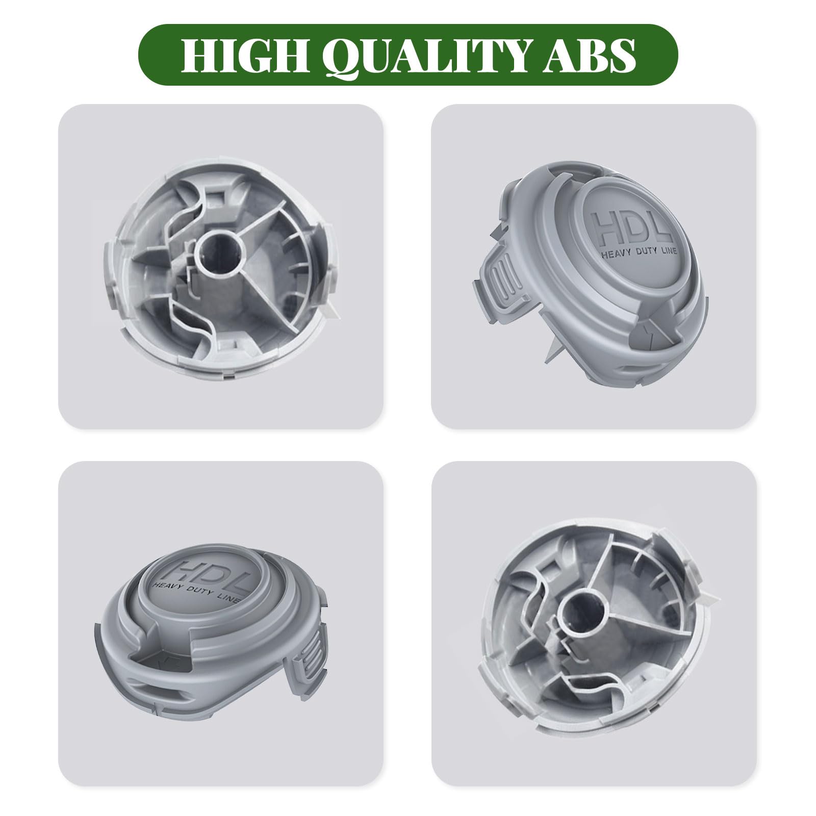 Lot De 2 Bobines Pour Coupe-bordures HDL STC5433 Et STC5433PC - Capuchons De Remplacement - 11